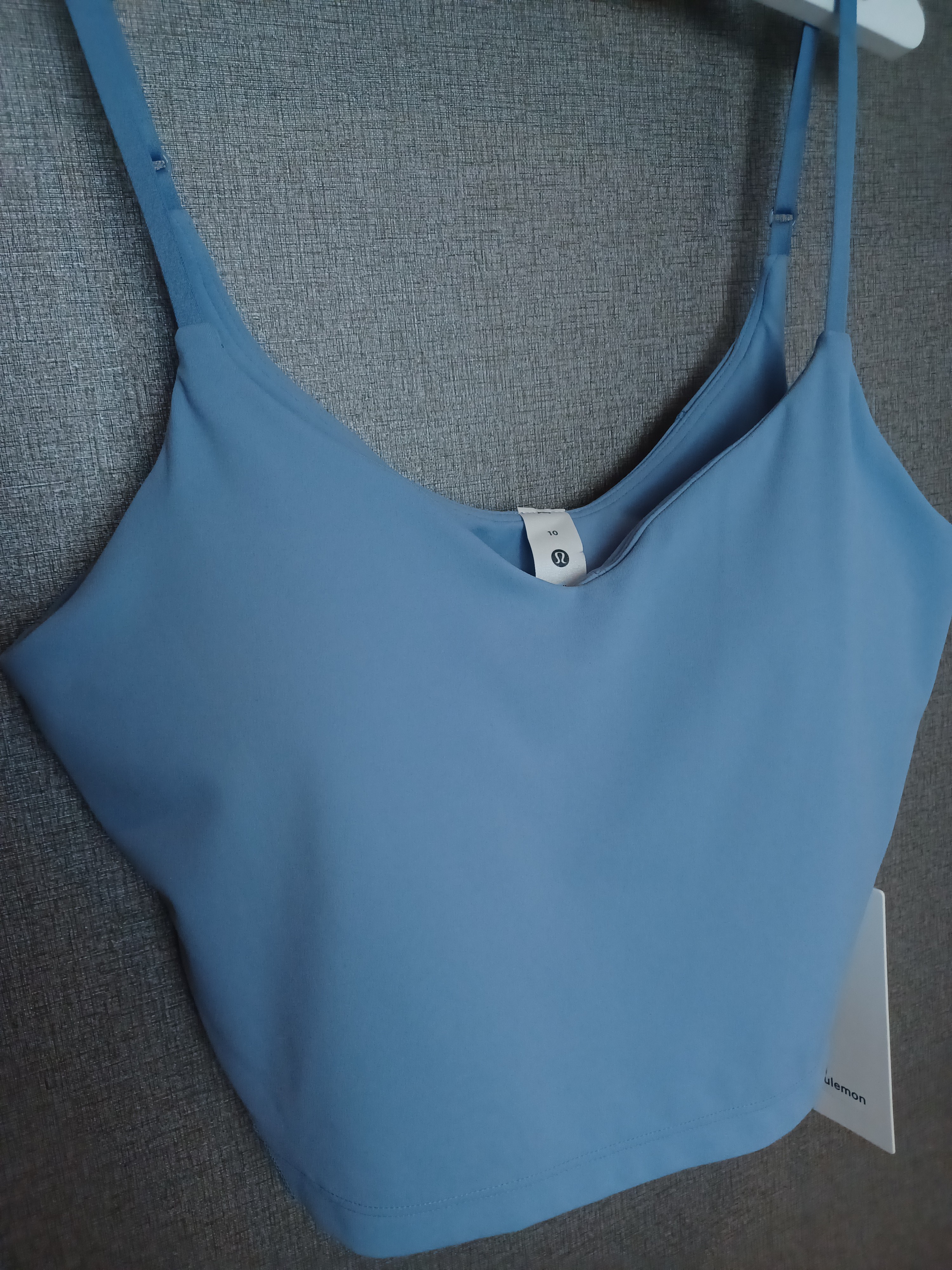 Lululemon Align Cropped Cami Tank A/B In Blwl